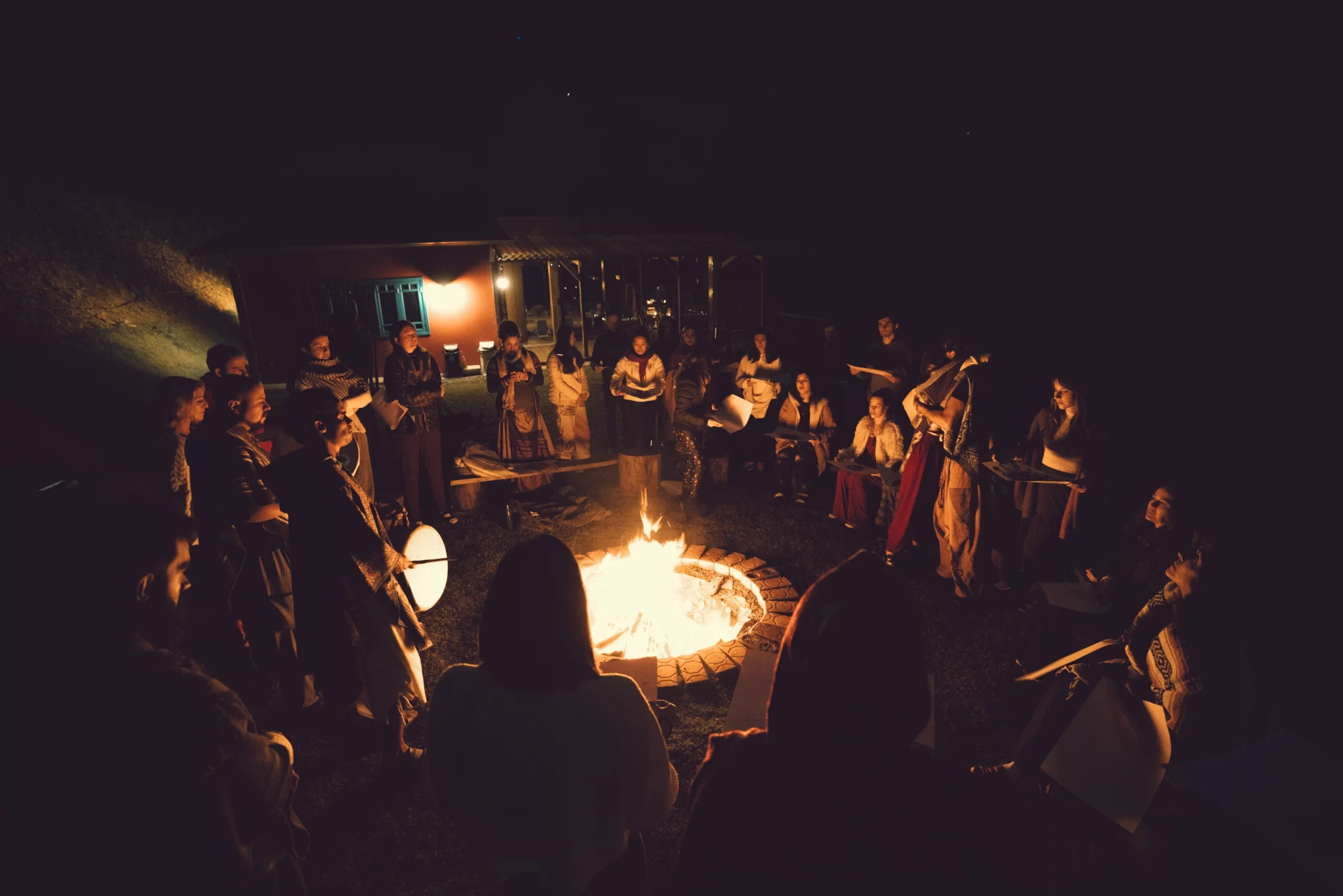 Retiro Sopro Ancestral - Vilarejo Nucleo consciencia